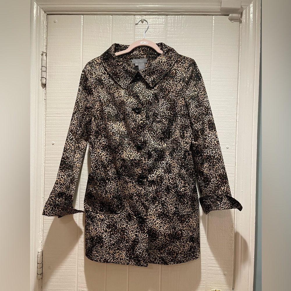 ECCOCI Animal print blazer/coat size8